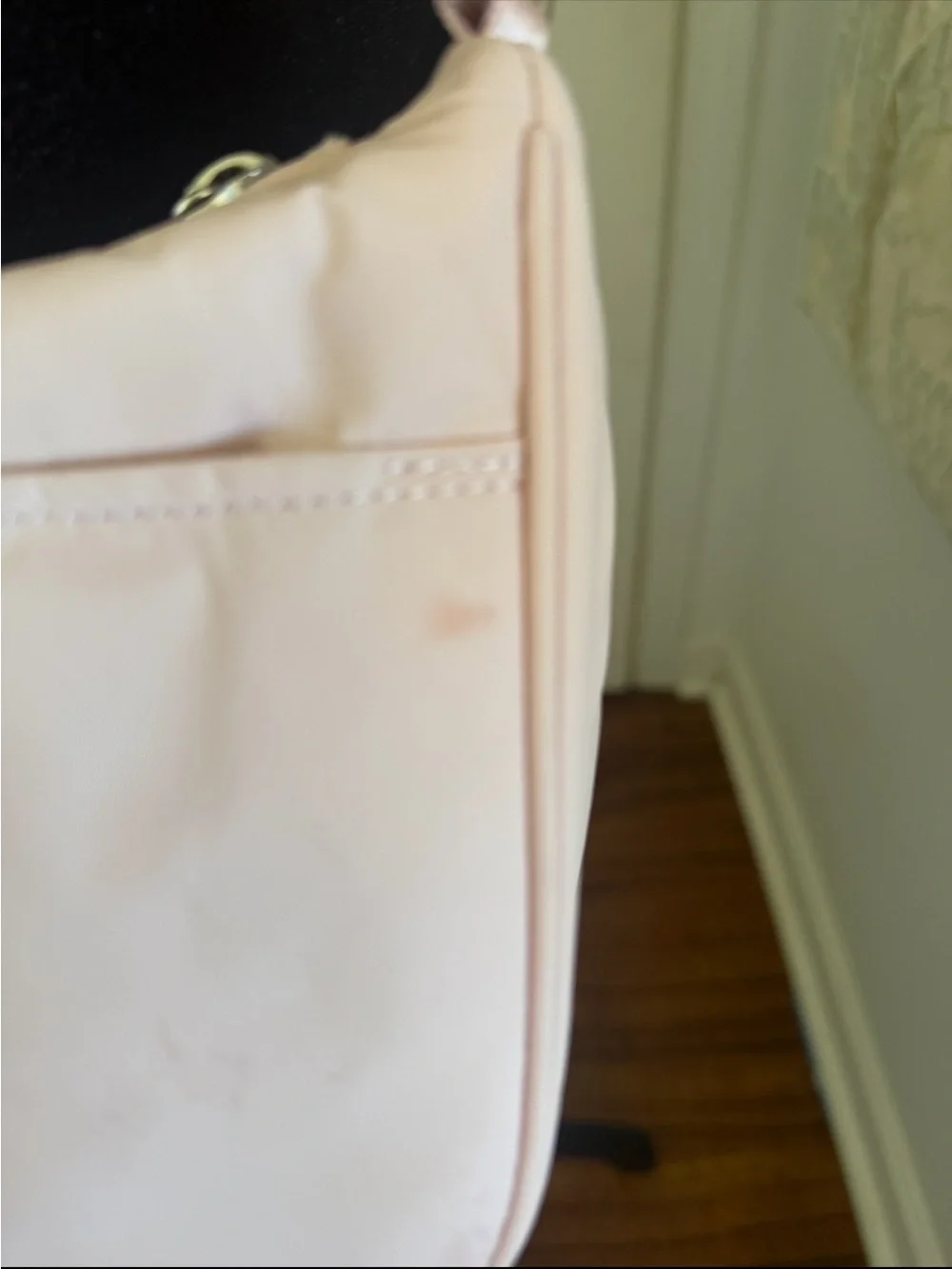 lululemon Pale Pink Crossbody Bag with Mini Strap Pouch & free tote - Picture 5 of 6